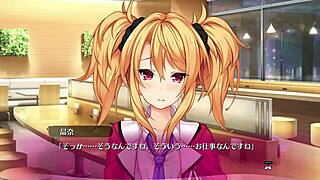 Detailed Bukkake Scene in Hentai Game 05 with Multiple Participants