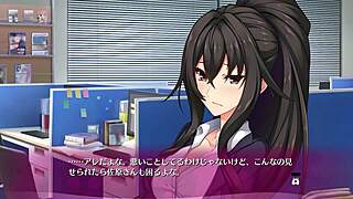 Detailed Bukkake Scene in Hentai Game 05 with Multiple Participants