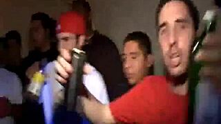 Teen 18+ gets her pussy licked and sucks cock at the party.