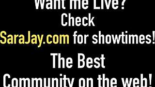 Sara Jay Takes Rico Shades' Big Cock in Her Mouth