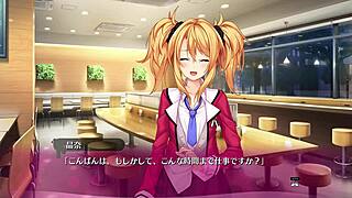 Detailed Bukkake Scene in Hentai Game 05 with Multiple Participants