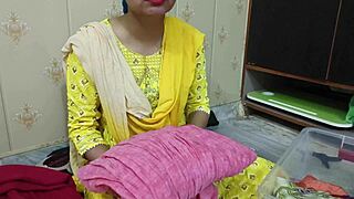 Father-In-Law Bangs Step Daughter in Hindi Audio Sex!