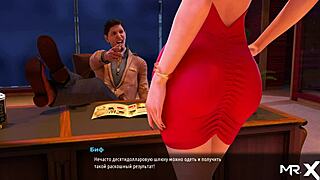 In 3d anime fashionbusiness, flirting with boss at work episode 1 82