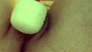 Wife for a day is seduced and ends up having a blind fold on for a adult game