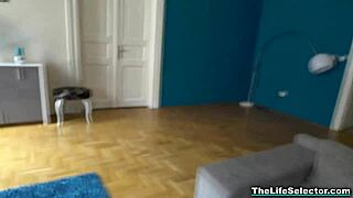 coco demal and blonde babe in pov blowjob and hardcore fucking