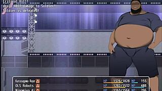 The base chief wants to fuck the protagonist and her friend in this hentai