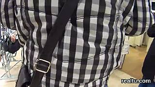 Charming Czech Teen Seduced at Mall for POV Penetration