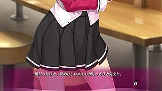 Detailed Bukkake Scene in Hentai Game 05 with Multiple Participants