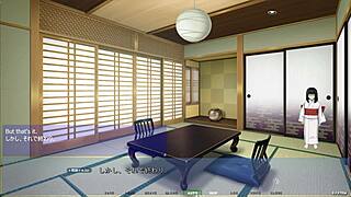 Can Mahiru impregnate the athlete in this hentai cowgirl ride?