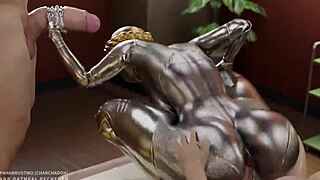 The Balerina Slut from Atomic Heart is Doing Anal in 3D Cartoon