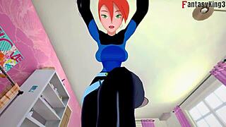 Gwen Tennyson's steamy solo show in the mirror: A Ben 10 fantasy