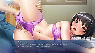 Mob-Like Plain Girl In Anime Bondage Masturbates And Fingers Herself As Protagonist-Level Pervert Part 1