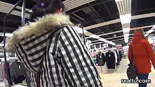 Charming Czech Teen Seduced at Mall for POV Penetration