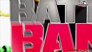 fat slut with huge natural boobs fucks the loser