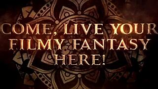 Indian Aunt and Wife Engage in Steamy Bedroom Sex with Jimmy