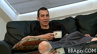 Watch this twink in gay porn action?