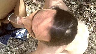 Gay American Sucks And Fucks Mexican Cock In Public Park