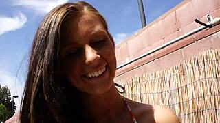 Hc pool lesbians with girl on girl kissing and licking