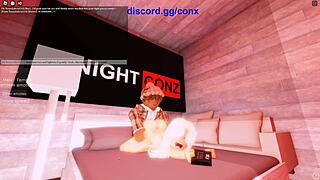 Blonde Babe Engages in Doggystyle, Bent Over Blowjob, Cowgirl Riding with Big Black Cock Monster