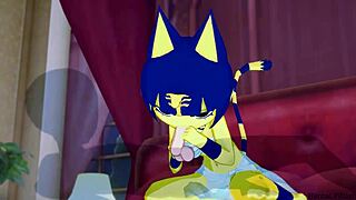 Does Ankha Ride That Nice Cock In The Bedroom?