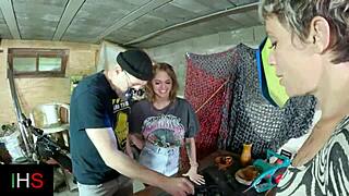 Ever tried threesome with a slutty blonde teen 18+ and a naughty milf? Join the fun now.