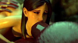 FUTANARI SUCCUBUS SUCKS AND FUCKS WITH HUGE COCK!