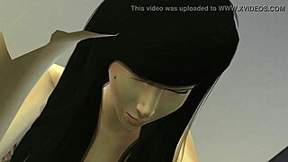 alodia rides in cowgirl position in 3d hentai