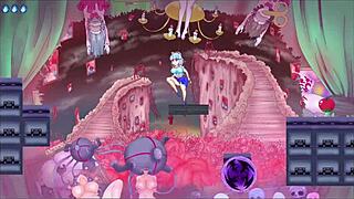 A hentai game boobs with some funny ecchi gameplay and monster girls