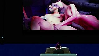 Playing SGS 2 Hard Rock In 3D Porn