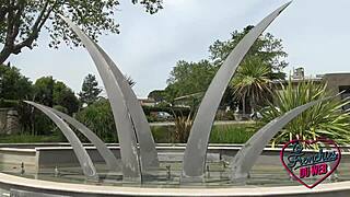 brunette candie realizes her fantasies with group anal and double penetration