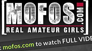 I felt so hot watching cutie Bailey Brooke in stockings get railed hard