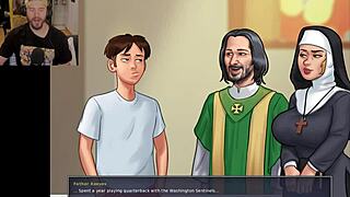 i could've avoided this embarrassing cumshot moment in summertime saga