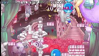 A hentai game boobs with some funny ecchi gameplay and monster girls