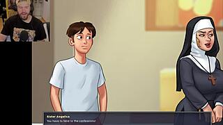 i could've avoided this embarrassing cumshot moment in summertime saga