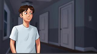 playing summertime saga hentai with big tits and creampie scenes.