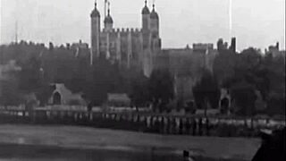 vintage pornostalgia with hairy threesome in antique setting