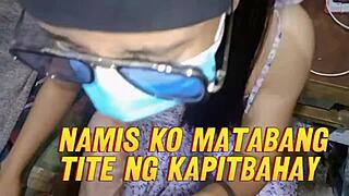 Pelajar pinay cantik terus dikongkek jiran baru bila-bila masa