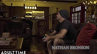 Adult time - lily lane, let your nosy stepson fuck you from the back!