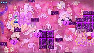 A hentai game boobs with some funny ecchi gameplay and monster girls