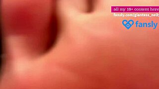 Giantess Dreams Of Crushing Tiny 18+ Man In POV 😍