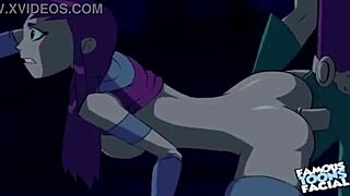 hey starfire, ready for some hot doggystyle action with robin tonight?