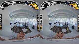 Watch Mae Milano's step creep in virtual porn!