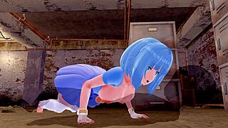 3d hentai babe with big ass gets wild