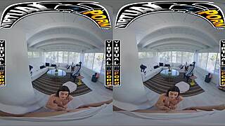 Watch Mae Milano's step creep in virtual porn!