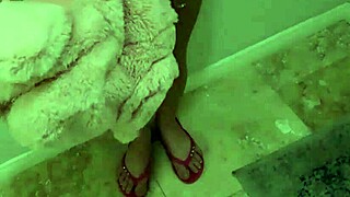 perfect skinny teen adjusts to big cock during modeling audition.