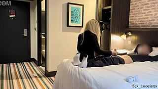 Hotel Maid Shocked By Public Dick Flash During Cleaning, Helps Me Cum Anyway