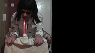 Bisexual crossdressing sissy Mark Wright enjoys ass to mouth and wishes dildo was real cock for mutual pleasure