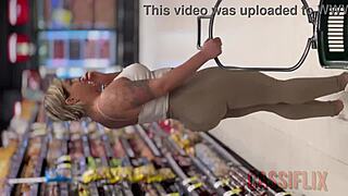 Teasing Boy at Market with Big Ass, Motel Bang Followed