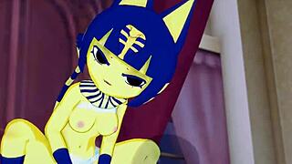 Does Ankha Ride That Nice Cock In The Bedroom?
