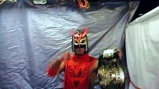 uiwp entertainment wrestler dragonfly battles adriana milano in mixed wrestling